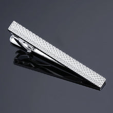Load image into Gallery viewer, DY New and high quality laser engraving tie clip fashion style gold silver and black men's business tie pin Free Delivery