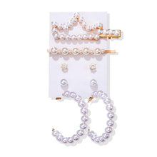 Load image into Gallery viewer, Women's Earrings Set Tassel Pearl Earrings For Women Bohemian Fashion Jewelry 2020 Geometric kolczyki Hoop Earings
