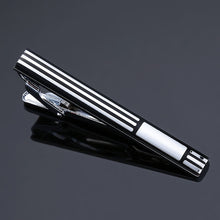 Load image into Gallery viewer, DY new high-quality enamel men's wedding tie clip high-end brand luxury design exquisite pattern crystal tie clip Free Delivery
